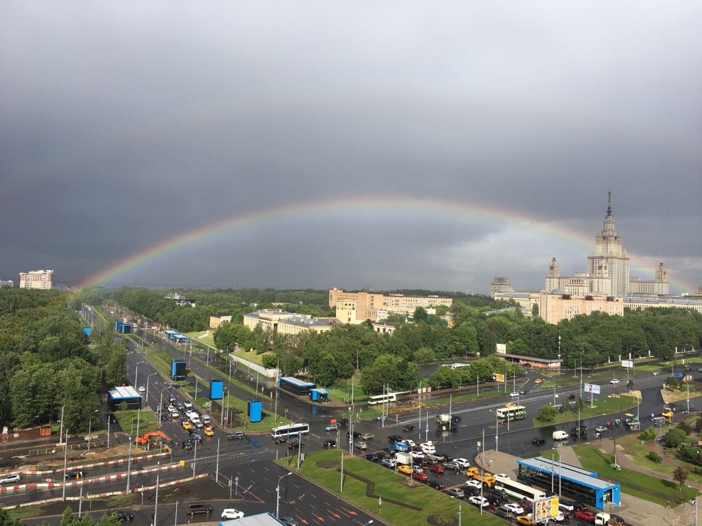 Радуга 22 июня 2017 года